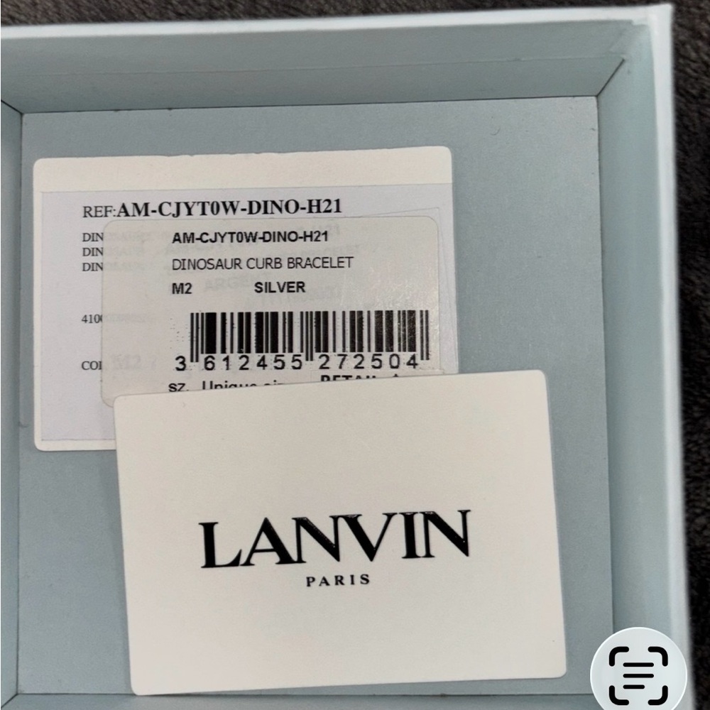 LANVIN Skate Dinosaur Link Bracelet - Picture 13 of 13